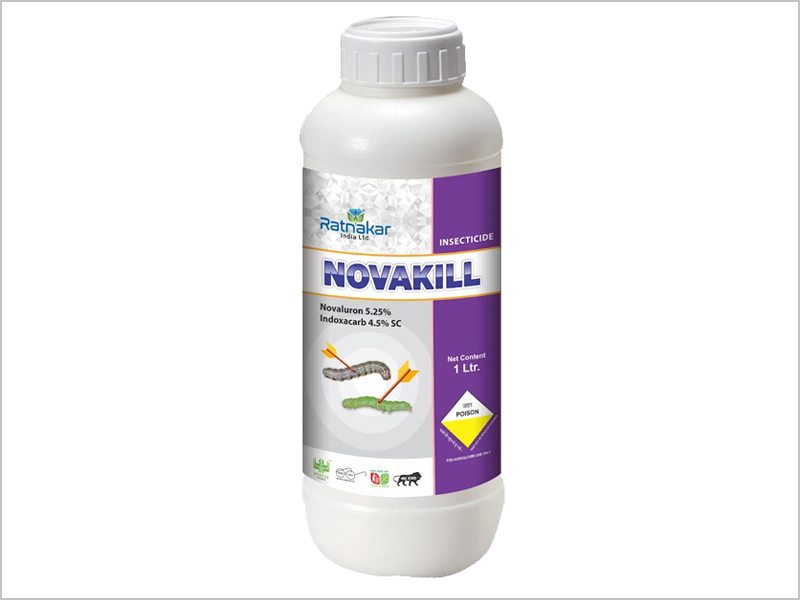 Manufacturer of Novaluron 5.25% + Indoxacarb 4.5% SC in India