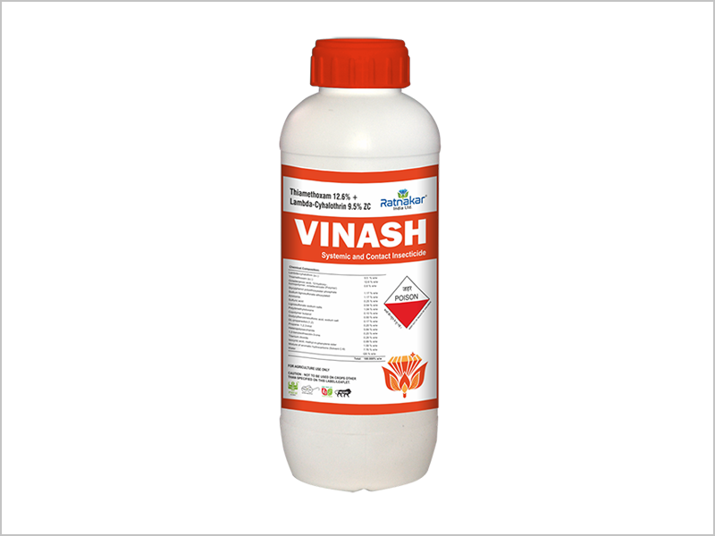 Manufacturer of Thiamethoxam 12.6% + Lambda-Cyhalothrin 9.5% ZC in India