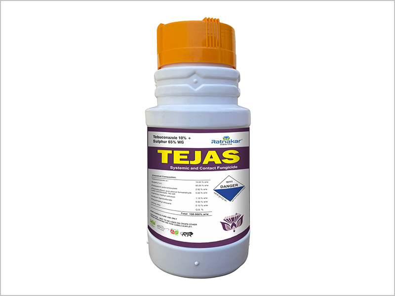 Manufacturer of Tebuconazole 10% + Sulphur 65% WG in India